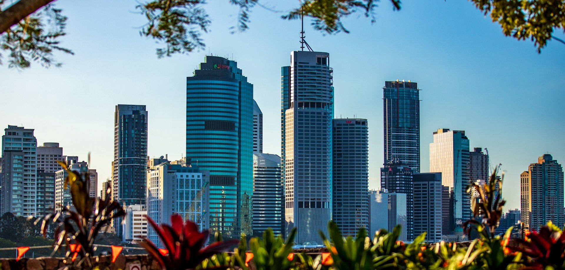 Brisbane city skyline